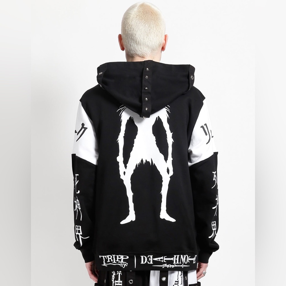 TRIPP NYC x Death Note Ryuk Chain Hoodie - Picture 5 of 7